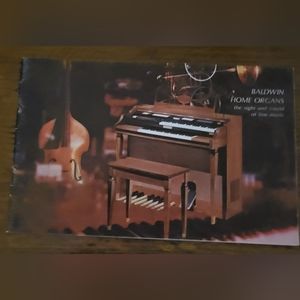 Baldwin Home Organs vintage pamphlet